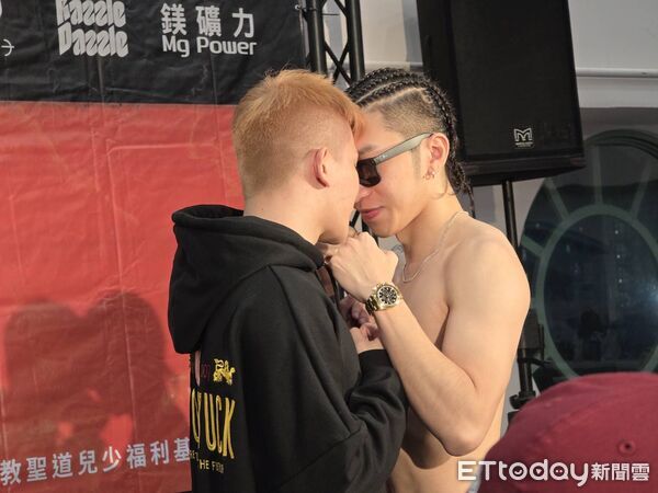 ▲孫生明天將進行拳賽。（圖／記者葉文正攝）