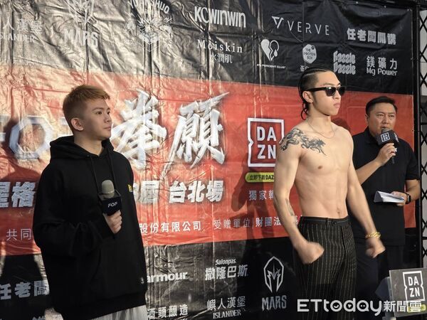 ▲孫生明天將進行拳賽。（圖／記者葉文正攝）