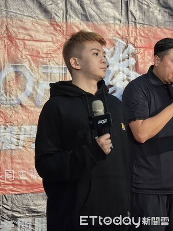 ▲孫生明天將進行拳賽。（圖／記者葉文正攝）