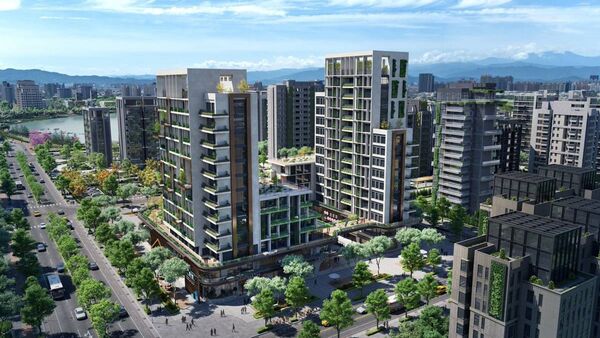 桃園市政府預計推出可負擔住宅，售價目標落在每坪2字頭，約為市價打5至6折。（桃園市政府提供）