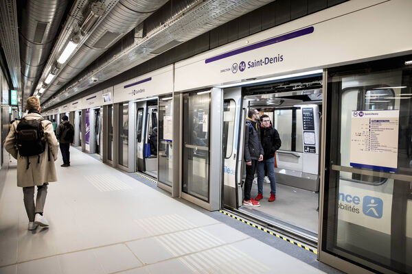 ▲▼巴黎地鐵（Paris Metro）。（圖／達志影像／美聯社）