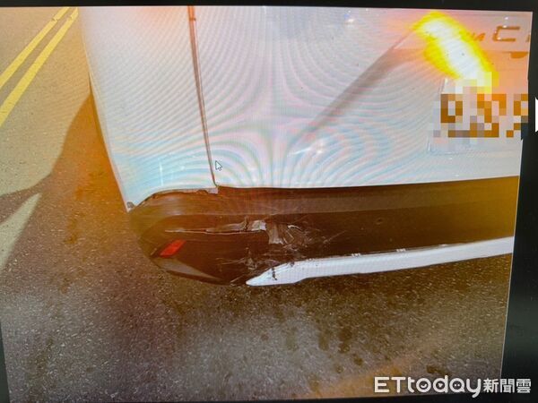 ▲▼男子毒駕撞車。（圖／記者賴文萱翻攝）