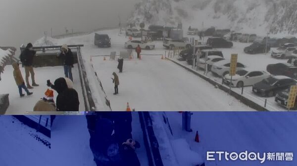 ▲▼合歡山武嶺亭監視系統收訊不良。（圖／翻攝自交通部公路總局）