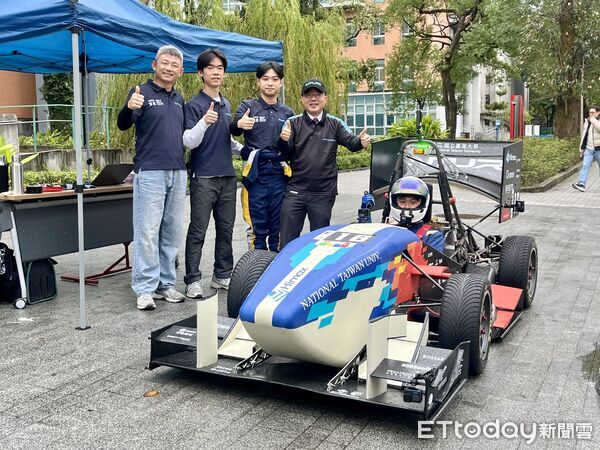 ▲▼台大賽車隊七年磨一劍，今年首度在日本名古屋的學生方程式聯賽達成全項目完賽的新里程碑。（圖／記者許敏溶攝）