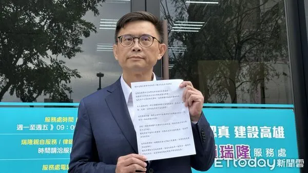 ▲▼立委賴瑞隆澄清家人爭議非霸凌。（圖／記者賴文萱攝）