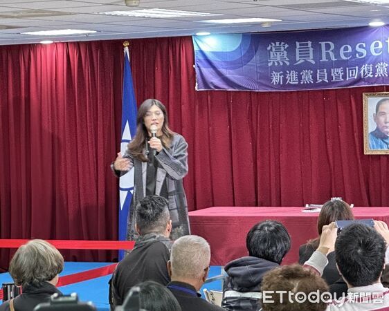 ▲▼   鄭麗文出席黨員Reset拓點計畫     。（圖／記者崔至雲攝）