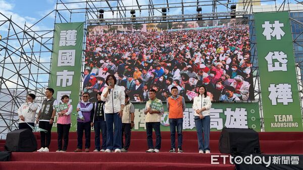 ▲▼林岱樺鳳山造勢（圖／記者吳世龍攝）