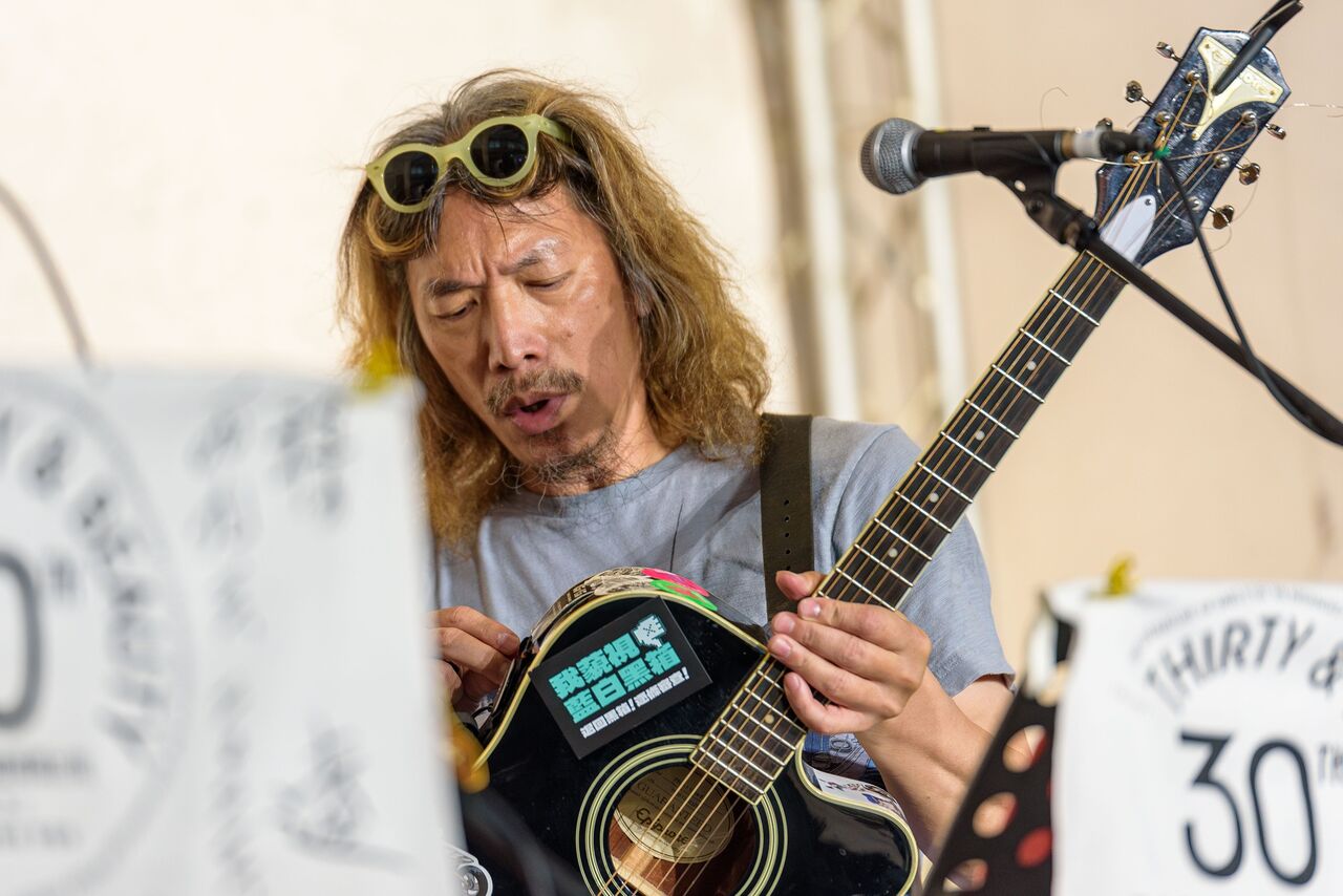 ▲▼朱頭皮。（圖／翻攝自Facebook／朱頭皮音樂 pigheadskin music）