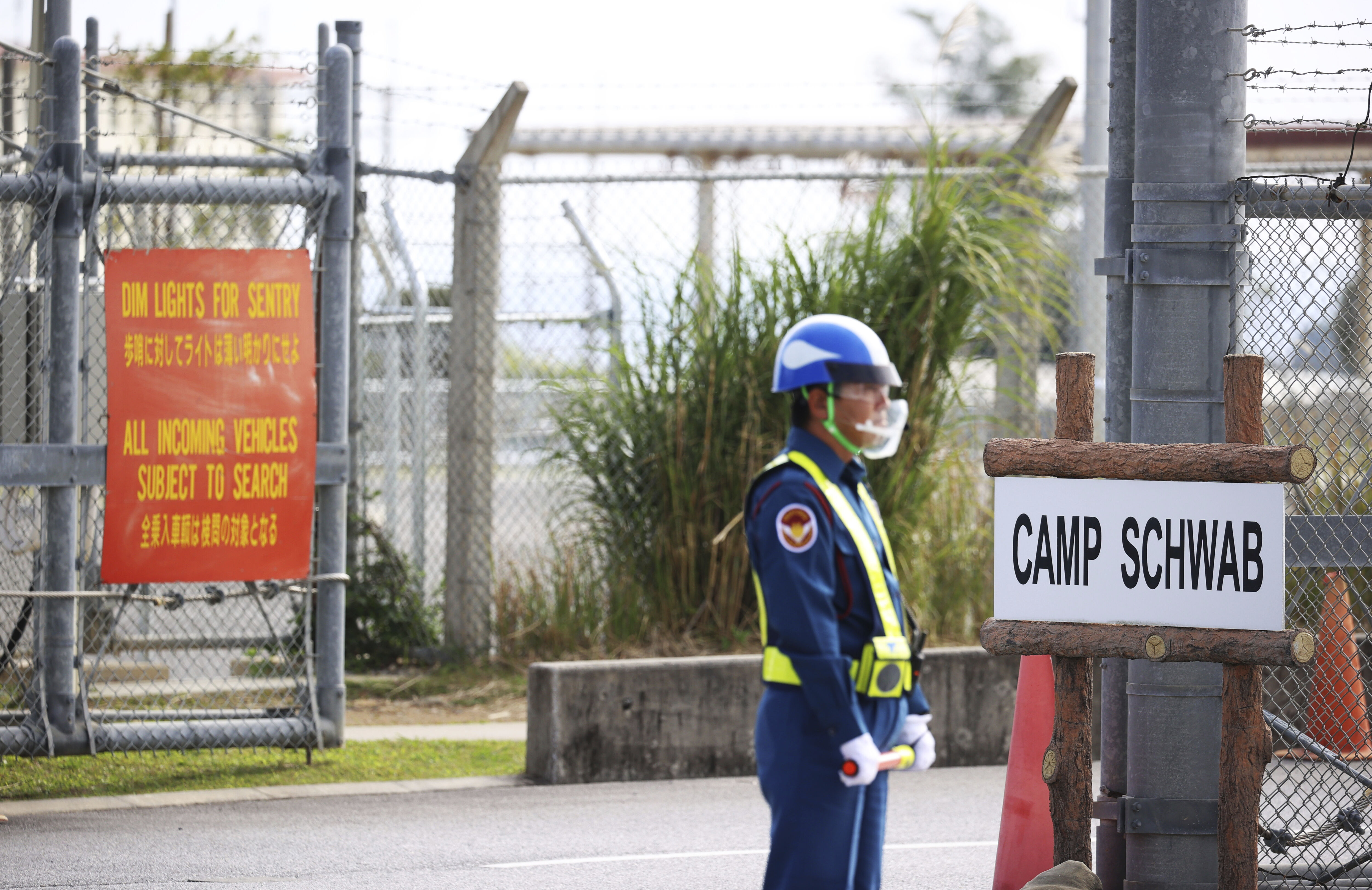 ▲▼位於日本沖繩縣名護市的駐日美軍基地史瓦布營（圖／達志影像／美聯社）