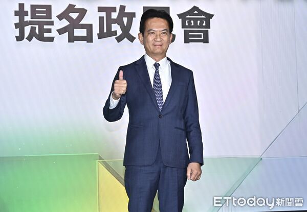 ▲▼2026民進黨台南市長提名政見會，林俊憲受訪。（圖／記者李毓康攝）