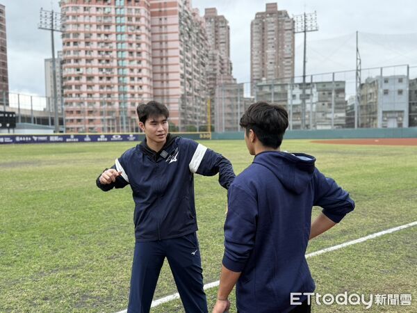 ▲樂天桃猿宋嘉翔。（圖／記者胡冠辰攝）