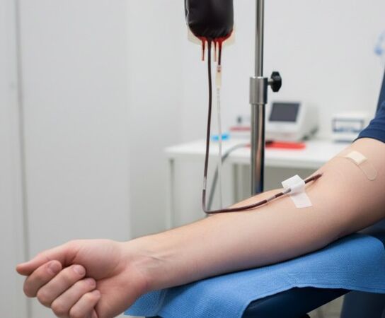 ▲▼捐血。（示意圖／為AI生成，經編輯審核）