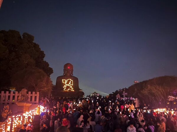 ▲為期65天的彰化月影燈季今晚開燈現場湧入6萬人到場。（圖／縣府提供，以下同）