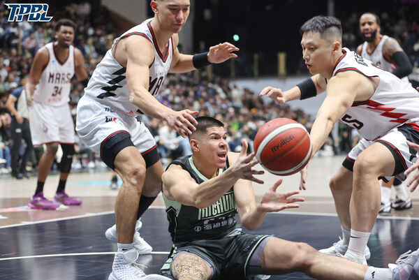 ▲臺北台新戰神作客不敵福爾摩沙夢想家、許皓程。（圖／TPBL提供）