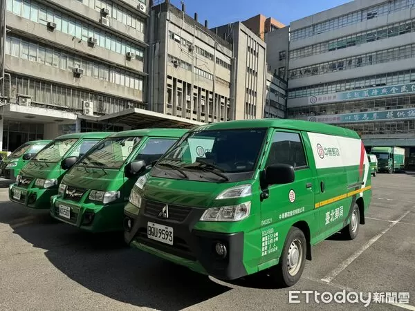 ▲▼中華郵政,郵局,郵務車,投遞。（圖／記者李姿慧攝）