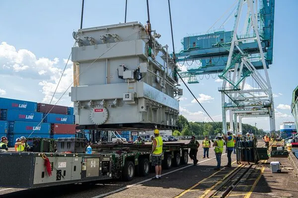 老牌重電廠華城赴美有成，近期是熱門股。（翻攝華城臉書）