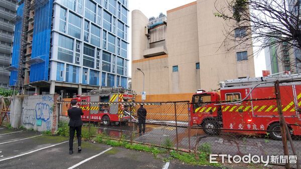 ▲▼      台電機房爆炸       。（圖／記者黃彥傑攝）