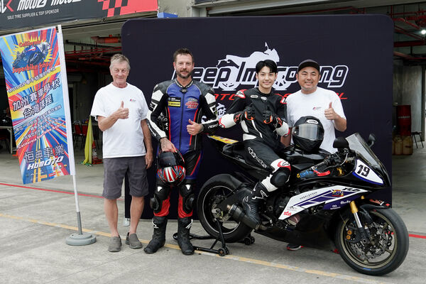 ▲王君豪圓夢參加重機課程。（圖／王君豪提供）