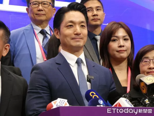 ▲▼2025雙城論壇主論壇後，台北市長蔣萬安受訪。（圖／記者陳冠宇攝）