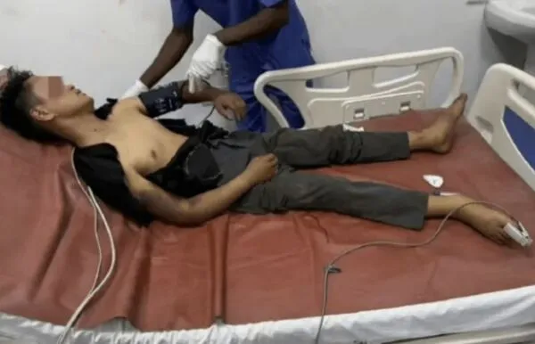 ▲▼陸網紅在非洲被綁架虐待　犯人竟然是「同行」。（圖／翻攝微博）