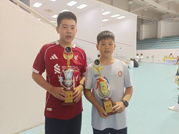 ▲從美國回台參賽的蔡欣倫(右)和徐宛雅拿下男女子A組冠軍。（圖／TSA動勢運動推廣工作室提供）