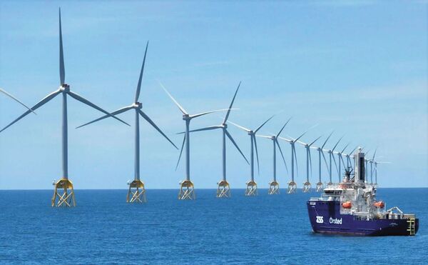 外資認為近期台灣的綠能投資環境不佳。（沃旭能源提供）