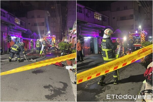 ▲▼台中潭子火警，子死父傷。（圖／民眾提供）