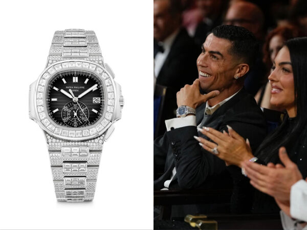 C羅首曝光「錶王」隱藏版　千萬全鑽錶閃瞎眾人