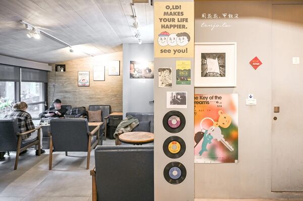 ▲▼大安站開到晚上11點深夜咖啡店。（圖／部落客周花花提供）