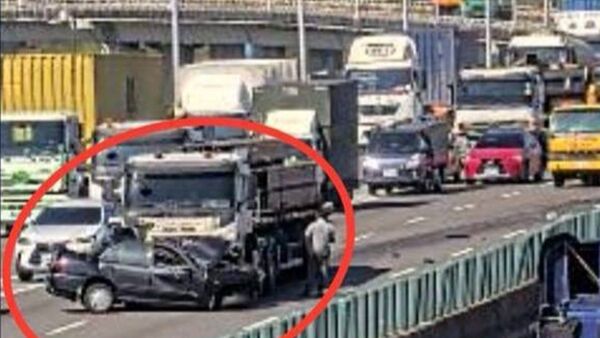 ▲國道三號南下192公里和美路段車禍，釀成1人命危。（圖／記者唐詠絮翻攝）