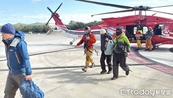 ▲▼   台中市和平區博可爾草原鞍部山難救援，任務圓滿          。（圖／記者李陳信得翻攝）