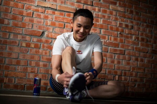 ▲戴資穎將在雲端陪大家完成Wings for Life公益路跑。（圖／Red Bull提供）