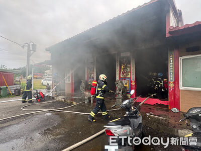 嘉義縣水上鄉私人宮廟火警　消防局呼籲裝設警報器