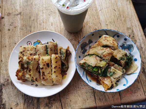 ▲▼板橋在地人推薦超過50種蛋餅。（圖／部落客darren提供）