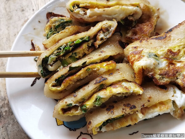 ▲▼板橋在地人推薦超過50種蛋餅。（圖／部落客darren提供）