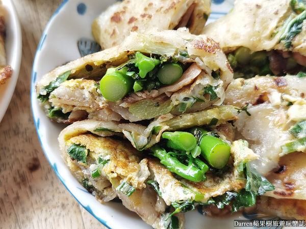 ▲▼板橋在地人推薦超過50種蛋餅。（圖／部落客darren提供）