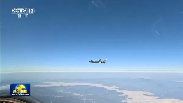 ▲▼解放東部戰區29日在台灣周邊區域開展代號為「正義使命-2025」的聯合演習。（圖／翻攝央視新聞聯播）