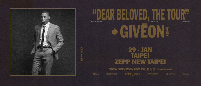 ▲▼GIVĒON。（圖／翻攝自拓元售票）