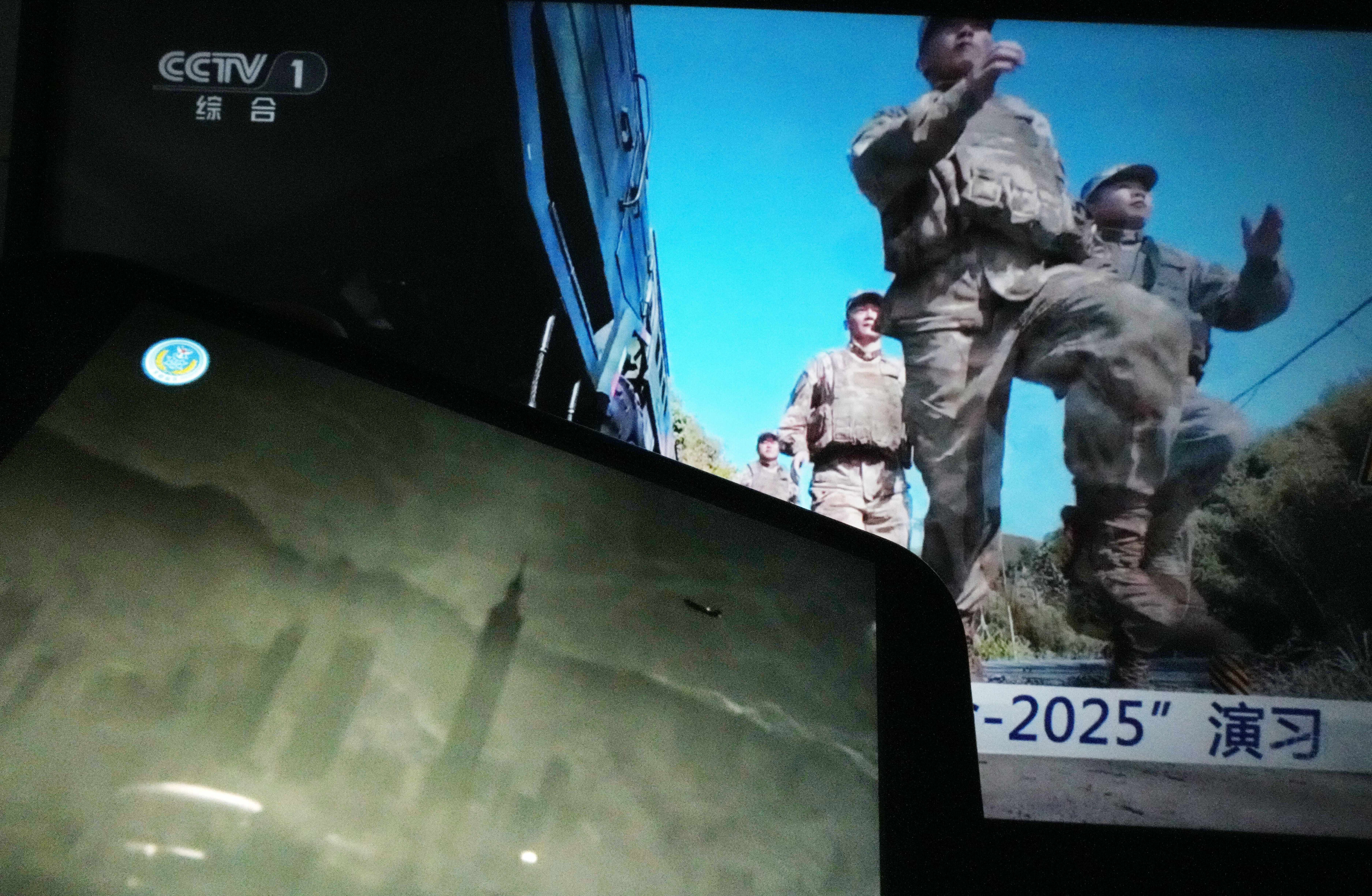 ▲▼日媒分析，中國透過圍台軍演擴大對日本施壓，達成殺雞儆猴效果。（圖／達志影像／美聯社）