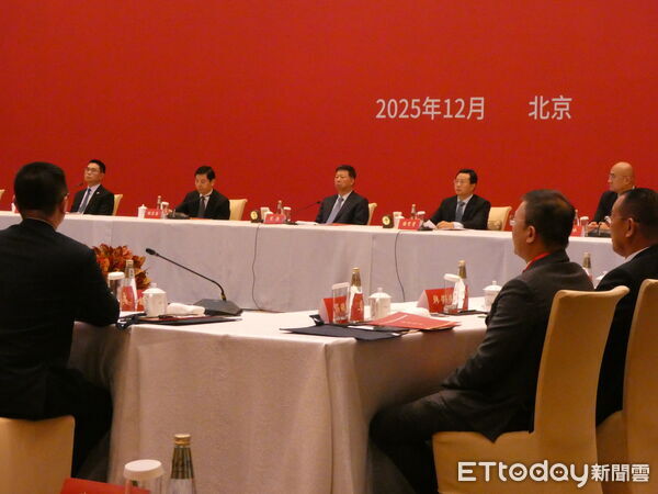 ▲▼大陸國台辦主任宋濤出席2025年大陸全國台協會長座談會。（圖／記者陳冠宇攝）