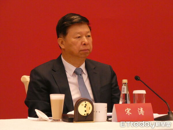 ▲▼大陸國台辦主任宋濤出席2025年大陸全國台協會長座談會。（圖／記者陳冠宇攝）