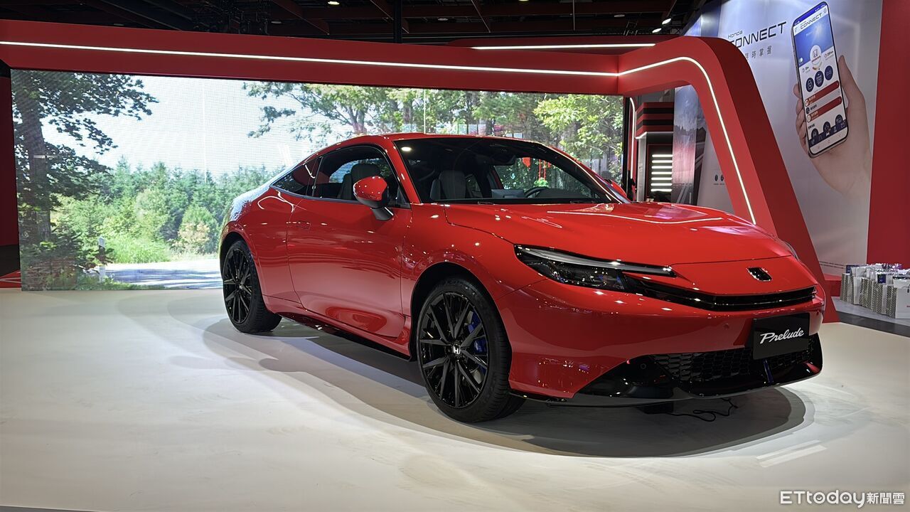 ▲台灣本田端出王牌主菜！Prelude、ZR-V登台首秀。（圖／記者徐煜展攝、HONDA）