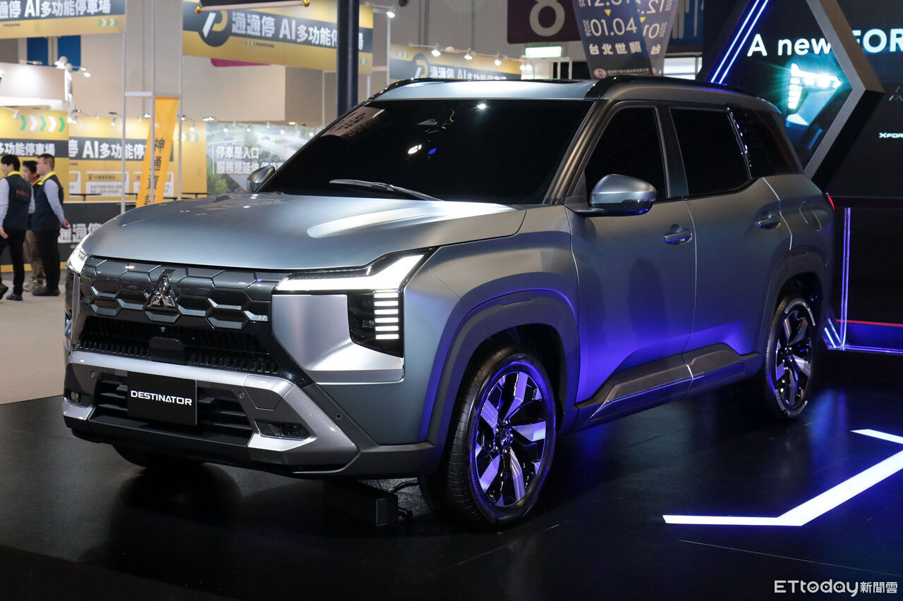 ▲台北車展／三菱「全新國產休旅XForce」發表！雙7人座新車驚喜同台（圖／記者張慶輝攝）