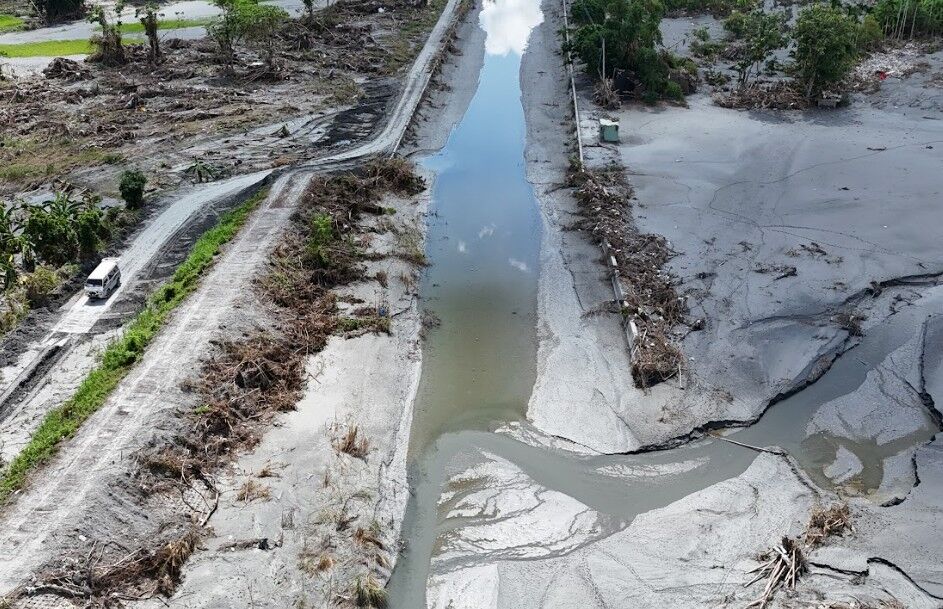 ▲▼花蓮,堰塞湖,排水系統,災後,重建,防汛,馬太鞍溪。（圖／花蓮縣政府提供）