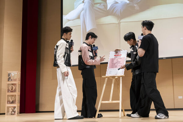 ▲《我說愛你是真的》由夏和熙、楊翹碩、葛兆恩、紀成澔主演。（圖／結果娛樂提供）