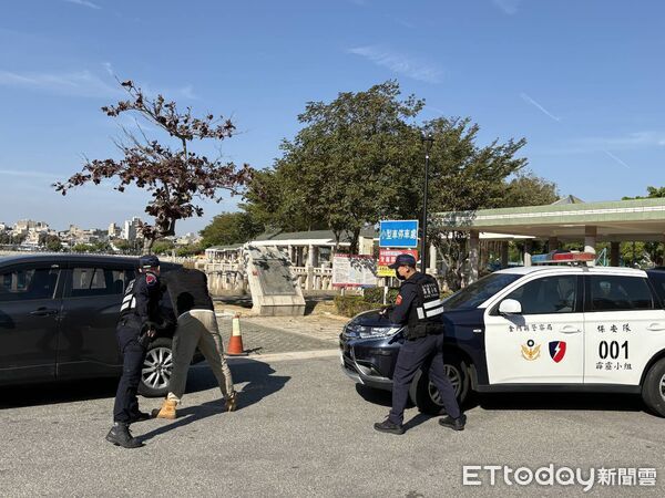 ▲▼ 金門跨年晚會警方強化安全維護部署。(圖／金門縣警察局金城分局提供)