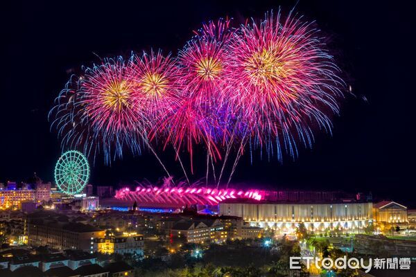 ▲義大世界跨年煙火年年吸引數萬人到場觀賞。（圖／義大世界提供）