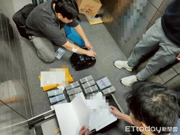 ▲刑事局查扣洗錢主嫌羅男名下保時捷跑車並查扣該集團資產1.3億。（圖／記者張君豪翻攝）