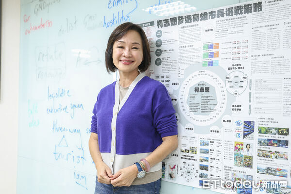 ▲國民黨立委柯志恩專訪。（圖／記者林敬旻攝）