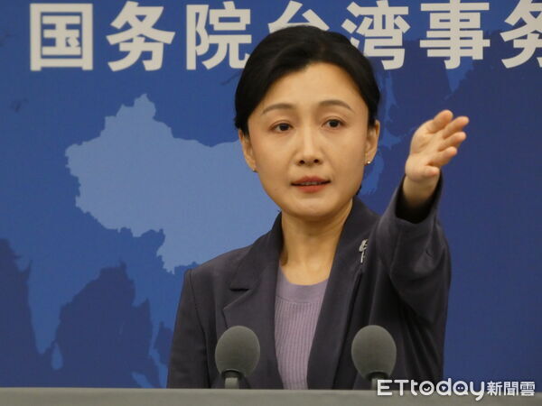 ▲▼大陸國台辦發言人張晗。20251231（圖／記者陳冠宇攝）